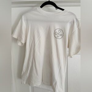 Off-White Ivory Short Sleeve Tee
